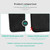 For Galaxy S20+ PINWUYO Zun Series PC + TPU + Skin Waterproof Anti-fall All-inclusive Protective Case(Black)