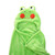 Baby Animal Shape Hooded Cape Bath Towel, Size:10075cm(Red-Faced Frog)