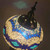 Bedroom Study Romantic Style Mosaic Decorative Table Lamp, Plug Type:US Plug(FX-1503)