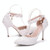 Women Shoes Lace Pearl Princess Pointed Shoes, Size:40(White 7.5 cm) Women Shoes Lace Pearl Princess Pointed Shoes, Size:40(White 7.5 cm)
