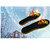 Smart Temperature-controlled Electric Insole Warm Foot Graphene Heating Insole Warm Foot Artifact Warm Foot Treasure, EU Plug, Size:38(Black for Women)