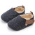 Infant Foot Care Soft Sole Non-slip Shoes 0-1 Year Old Baby Toddler Shoes, Size:Inner Length 12cm(Blue)