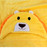 Baby Animal Shape Hooded Cape Bath Towel, Size:10075cm(Big-Eyed Yellow Duck)