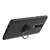For Xiaomi Redmi K30 Metal Ring Holder 360 Degree Rotating TPU Case(Black+Rose Gold)