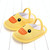 Children Slippers Female Non-slip 0-1 Years Old Cotton Soft Bottom Indoor Home Floor Shoes, Size:Inner Length 13cm(Yellow Duckling)