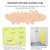 Bathroom Toilet Mat Bathtub Non-Slip Environmental Children Bath Mat(Pink)