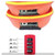 Smart Temperature-controlled Electric Insole Warm Foot Graphene Heating Insole Warm Foot Artifact Warm Foot Treasure, EU Plug, Size:37(Red for Women)
