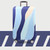 Travel Abrasion-resistant Elastic Luggage Protective Cover Suitcase Dust Covers, Size:29-32 inch(Blue Ripple)