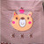 Kitchen Oilproof Cartoon Bear Apron with Sleeve(Brown)