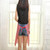Kitchen Oilproof Cartoon Bear Apron with Sleeve(Brown)