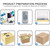 For OPPO A11 Middle Board (Gold)