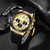OCHSTIN 6103 Multi Function Quartz Watch Silicone Watch Band Sports Luminous Waterproof Watch(Silery)