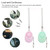 120dB Key Anti-lost Alarm Anti-wolf Alarm with LED Light(Green)