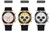 OCHSTIN 6103 Multi Function Quartz Watch Silicone Watch Band Sports Luminous Waterproof Watch(Rose  Gold)