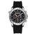 OCHSTIN 6125A Multi Function Chronograph Men  Sports Silicone Quartz Waterproof Men  Watch( Silver)