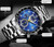 OCHSTIN   6112 Men Multi  Function Watch Fashion Sports Business Calendar Luminous Men Watch Quartz Watch Steel Watch(Silver  Black) OCHSTIN   6112 Men Multi  Function Watch Fashion Sports Business Calendar Luminous Men Watch Quartz Watch Steel Watch(Silver  Black)
