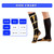 Nylon Outdoor Sports Socks Fiber Stockings, Size:S/M(Black)