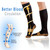 Nylon Outdoor Sports Socks Fiber Stockings, Size:S/M(Black)