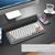 Ajazz 308I 84 Keys Tablet Mobile Phone Computer Household Office Bluetooth Keyboard(Yellow)