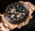 OCHSTIN Augusten 6103B Multi Function Quartz Watch Sports luminous Waterproof Watch Calendar Steel Band Men  Watch(Gold) OCHSTIN Augusten 6103B Multi Function Quartz Watch Sports luminous Waterproof Watch Calendar Steel Band Men  Watch(Gold)