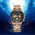 OCHSTIN Augusten 6103B Multi Function Quartz Watch Sports luminous Waterproof Watch Calendar Steel Band Men  Watch(Gold) OCHSTIN Augusten 6103B Multi Function Quartz Watch Sports luminous Waterproof Watch Calendar Steel Band Men  Watch(Gold)