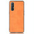 For  Oppo Reno3 Pro Shockproof Sewing Cow Pattern Skin PC + PU + TPU Case(Orange)