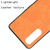 For  Oppo Reno3 Pro Shockproof Sewing Cow Pattern Skin PC + PU + TPU Case(Orange)