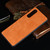 For  Oppo Reno3 Pro Shockproof Sewing Cow Pattern Skin PC + PU + TPU Case(Orange)