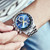 OCHSTIN   6112 Men Multi  Function Watch Fashion Sports Business Calendar Luminous Men Watch Quartz Watch Steel Watch(Blue) OCHSTIN   6112 Men Multi  Function Watch Fashion Sports Business Calendar Luminous Men Watch Quartz Watch Steel Watch(Blue)