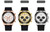 OCHSTIN 6103 Multi Function Quartz Watch Silicone Watch Band Sports Luminous Waterproof Watch(Rose Gold  Black)