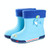 Children Non-Slip Plus Velvet Warm Cartoon Short Rain Boots, Size:Inner Length 17cm, Style:Without Cotton Cover(Pink)