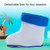 Children Non-Slip Plus Velvet Warm Cartoon Short Rain Boots, Size:Inner Length 17cm, Style:Without Cotton Cover(Pink)