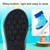Children Non-Slip Plus Velvet Warm Cartoon Short Rain Boots, Size:Inner Length 17cm, Style:With Cotton Cover(Dark Blue)