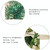 Cotton Linen Creative Plant Foliage Pattern Sleeveless Apron, Size:68x55cm(WQ0002-9)