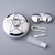 Portable Beauty Lens Care Double Box Contact Lens Case(Silver) Portable Beauty Lens Care Double Box Contact Lens Case(Silver)
