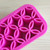 3 PCS Cosmetic Storage Box Jewelry Lipstick Silicone Storage Box(Red)