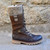 Winter Boots Women Boots Round Toe Platform Warm Females Boots Shoes, Size:42(Brown)