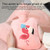 1000ml Water Injection Hot Water Bottle Creative Mini PVC Irrigation Water Heating Bag(Dark Green)