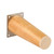 Solid Wood Sofa Foot Table Leg Cabinet Foot Furniture Chair Heightening Pad, Size:10 cm, Style:Vertical(Wood Color)
