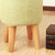 Solid Wood Sofa Foot Table Leg Cabinet Foot Furniture Chair Heightening Pad, Size:10 cm, Style:Vertical(Wood Color)