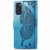 For Galaxy S20 Butterfly Love Flower Embossed Horizontal Flip Leather Case with Bracket / Card Slot / Wallet / Lanyard(Blue)