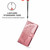 For Galaxy Note 10 Lite / A81 Butterfly Love Flower Embossed Horizontal Flip Leather Case with Bracket / Card Slot / Wallet / Lanyard(Rose Gold)