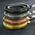 2 PCS Stainless Steel Bartender Ice Filter Ice Trap Cocktail Strainer, Color:Gold