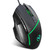 HXSJ A876 Wired Mouse Colorful Synchronous Light Emission 6400dpi Adjustable Light Gaming Mouse, Length: 150cm