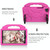 For Huawei MediaPad  M5 8.4 EVA Material Tablet Computer Falling Proof Cover With Thumb Bracket(Rose Red)