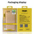 For Xiaomi RedMi K30 MOFI Frosted PC Ultra-thin Hard Case(Gold)