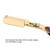Manual Razor Folding Wooden Handle Men's Razor, Color:Gold