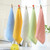 2 PCS Wood Fiber Small Square Dish Towel(White)