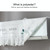 82x18x28cm Fresh Literary Chiffon Lace Bedroom Air Conditioning Dust Cover(Letter A)