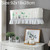 92x18x28cm Fresh Literary Chiffon Lace Bedroom Air Conditioning Dust Cover(Green Flower and Glass)